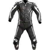 MUGENRACE RC-Viale Due Zwart Wit Geperforeerd 2-Delig Motorpak Maat 58