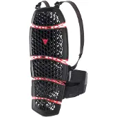 Dainese Pro-Armor 2.0 Back Kort Rugprotector Zwart/Rood XS/M, unisex