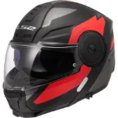 LS2 LS2FF902ScopeIIDuriaZwartRood06Systeemhelm Maat XS