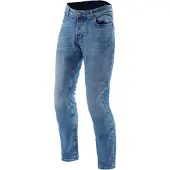Dainese 5-Pocket Regular Tapered Lichtblauw Motorjeans Maat 28