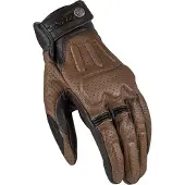 Ls2 Textil Rust geperforeerde Motorfiets Handschoenen