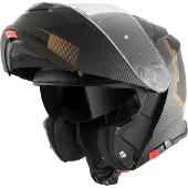 Bogotto H271 Wayke Mat Zwart Bruin Systeemhelm Maat M