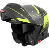 Bogotto H271 Taog Bluetooth Helm Zwart Geel Maat S