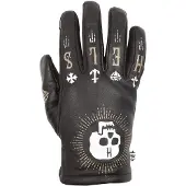 Helstons Kustom Hiver Skull Leren Handschoenen