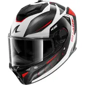 Shark Spartan GT Pro Carbon Mekarium, integraalhelm ,Zwart/Wit/Rood ,L