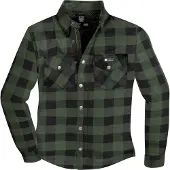 Merlin Axe Groen Motorshirt Maat S