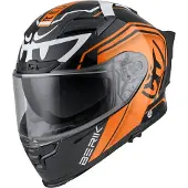 Berik FF871 Mapuro helm, zwart/oranje, maat S