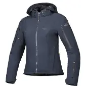 Ixon Burning Lady Marineblauw Textiele Motorjas Maat XS