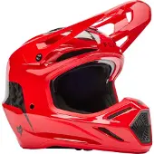FOX V3 RS Fracture Carbon Rood Crosshelm Maat XL