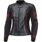 Held Debbie 3 damesmotorjas, zwart/neonrood, maat 38