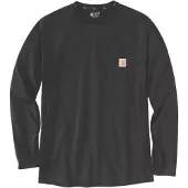 Carhartt Midweight Pocket Relaxte pasvorm met lange mouwen Maat