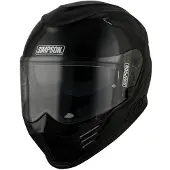 Simpson Venom Solid 06 helm, zwart, maat L (60)