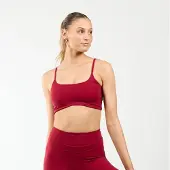 Fittastic Sportswear BH Bordeaux red