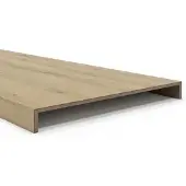 Maestro Dubbele Traptrede PVC Almond Oak – 1500x550x56 mm | Traprenovatie