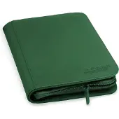 Ultimate Guard Zipfolio 160 8 Pocket Xenoskin Trading Card Folder Groen Kinderen