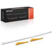 Frankberg 1x Sierstrip Bumper Achter Midden voor BMW 5er F10