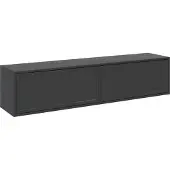 Selsey Velveto – TV-hangmeubel met 2 deuren - Zwart - 140cm