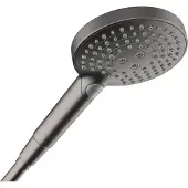 Hansgrohe Handdouche raindance select s powderrain 120 3jet geborsteld zwart chroom