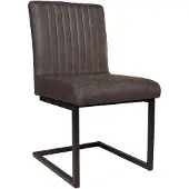 Lizzely Garden & Living SET DEAL: 6 stuks Eetkamerstoel Chester zwart microvezel eetstoel zetel