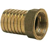 Osculati Gegoten messing-adapter, slangaansluiting, vrouwelijk, 3" x 80 mm, 17.199.20