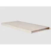 Maestro Dubbele Traptrede Laminaat Licht Grijze Eik – 1300x610x56 mm | Traprenovatie