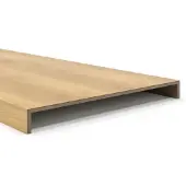 Maestro Dubbele Traptrede PVC Cashew Oak – 1500x550x56 mm | Traprenovatie