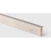 Maestro Overgangsprofiel Laminaat Licht Grijze Eik – 1300x56x12 mm | Traprenovatie