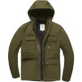 Vintage Industries Winston jas, olijgroen, maat L