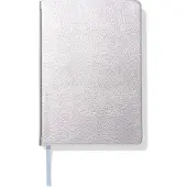 HEMA Notitieboek A5 Gelinieerd Ribbel (zilver)