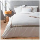 Douceur d'intérieur 3-delige Bedset "Lauraline" 240x220cm Wit
