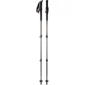 Kahla - Alpinist Stock - Trekkingstokken 105 - 140 cm, zwart/oranje