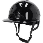 QHP VEILIGHEIDSHELM SEATTLE POLO VISOR Zwart