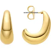 Luxenter Oorbellen 'Sanky' goud