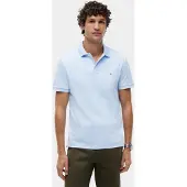 Tommy Hilfiger Polo heren Blauw LIQUID COTTON REG SEASONAL PO MW0MW39994/C3Q