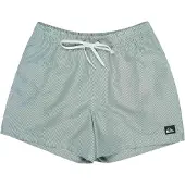 Quiksilver Zwemshorts 'DELUXE 1' donkergroen / wit