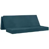 vidaXL Vouwbare Sofa Bed 200 x 67 x 45cm Blauw