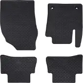 Syfax Autobodemmat 4 pcs Zwart Rubber