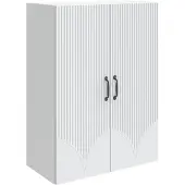 vidaXL Wandkast 66 x 34,5 x 90 cm Bewerkt hout Wit
