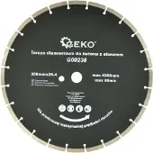 GEKO Diamant-Segment-Trennscheibe, 350x8x25,4mm
