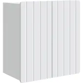 vidaXL - Wandkast - Wit - 59 - x - 31 - x - 64 - cm - Bewerkt - hout