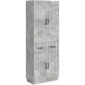 Syfax Kastenset 2 pcs Betongrijs Bewerkt hout