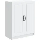 vidaXL Dressoir Wit 66 x 34,5 x 87 cm Bewerkt hout