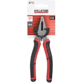 Kreator KRTH60301 combinatietang 150mm - chroom-vanadium - rubberen handgreep