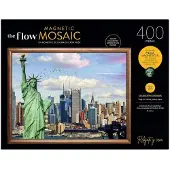 Imagiland Flow Mosaic New York 400 Pieces Puzzle 6 Pieces Veelkleurig Kinderen