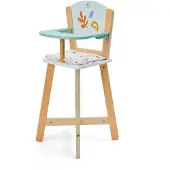 Eurekakids Highchair Blauw Kinderen