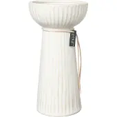 ERNST uienvaas geribbeld 19 cm Natuurwit