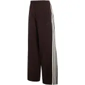 Adidas Sportbroek 'KIT 3-Stripes Wide' chocoladebruin / wit