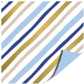 Kassaplan Toonbankrol 30cm 100m Painted Lines Blue Blauw blauw Papier