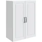 vidaXL Wandkast 66 x 34,5 x 90 cm Bewerkt hout Wit