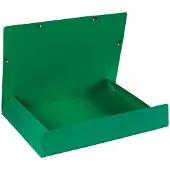 Exacompta 3-klepsmap elastiek 59515E Groen Gewafeld karton 5 Stuks